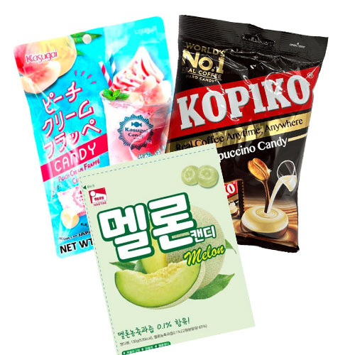 A variety of hard candies from Jackson's Candy Stand